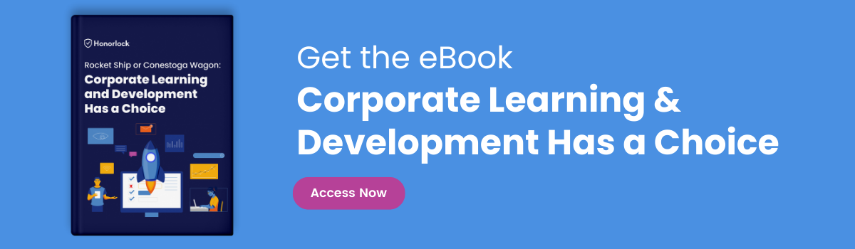 Banner to download a corporate learning and development eBook