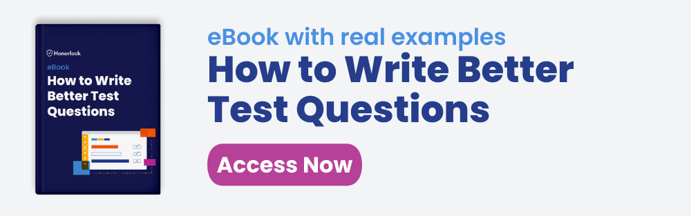 eBook with tips for writing better test questions