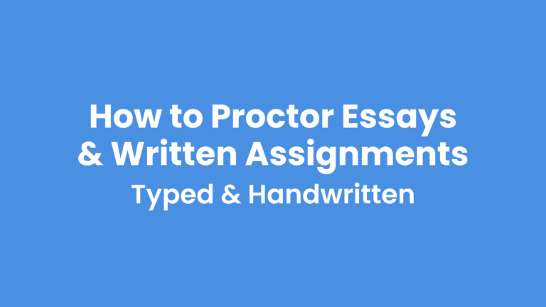 proctor essays and written work