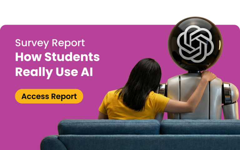 Survey report about college students' use of AI