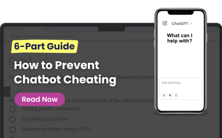 Six part guide to prevent chatbot cheating