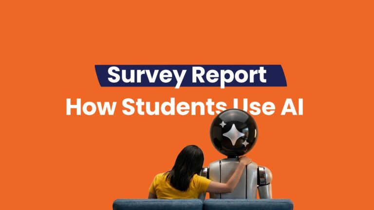 Student survey about how they use AI to complete coursework