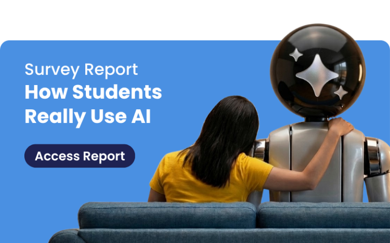Honorlock college student survey about how they use AI in their courses.
