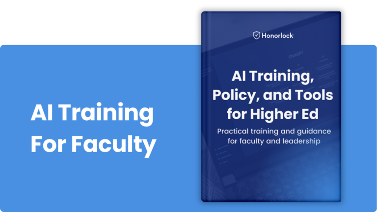 Faculty AI training guide for teaching